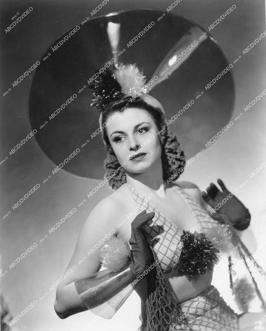 crp-14200 1940's pretty dancer Judith Woodbury portrait crp-14200