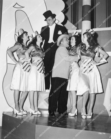 crp-14273 1945 pretty chorus girl dancers, Ole Olsen, Chic Johnson film See My Lawyer crp-14273