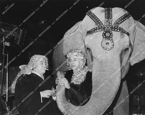 crp-14314 1945 Ole Olsen, Chic Johnson and an elephant film See My Lawyer crp-14314