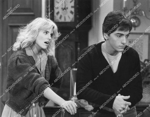crp-01459 1984 Jennifer Runyon, Scott Baio TV Charles in Charge crp-01459