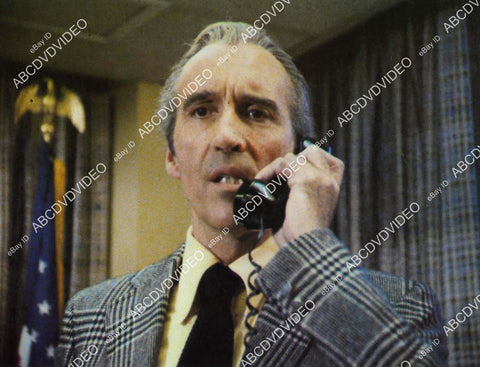 crp-01461 1980 Christopher Lee on the telephone super hero TVM Captain America crp-01461