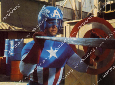 crp-01463 1980 Reb Brown super hero TVM Captain America crp-01463