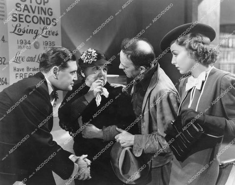 crp-14646 1937 Joan Perry, Richard Dix, Rhea Mayberry film The Devil Is Driving crp-14646