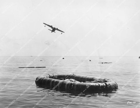 crp-14739 1954 liferaft rescue at sea film Frogwoman crp-14739