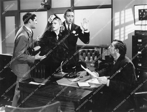 crp-14829 1937 Francis Lederer, Madeleine Carroll, Mischa Auer, Victor Kilian film It's All Yours crp-14829