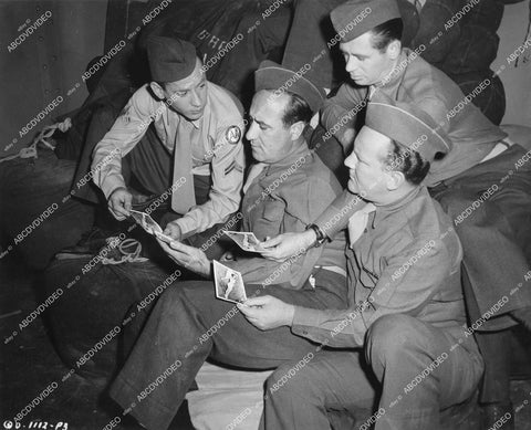 crp-14884 1946 Bob Haymes & soldiers trade vintage pinup trading cards film It's Great to Be Young crp-14884