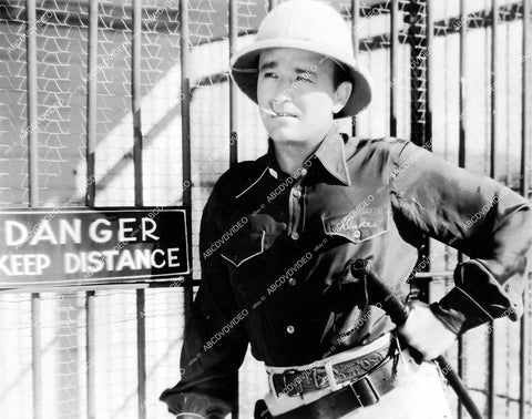crp-14972 1934 Robert Armstrong portrait in pith helmet film She Made Her Bed crp-14972