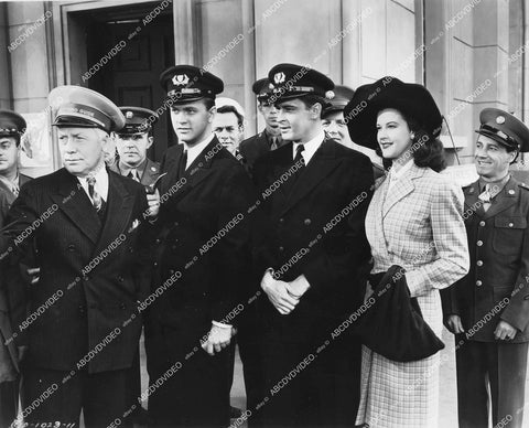crp-15004 1944 Pat O'Malley, Bob Haymes, Lewis Wilson, Jane Lawrence film Sailor's Holiday crp-15004
