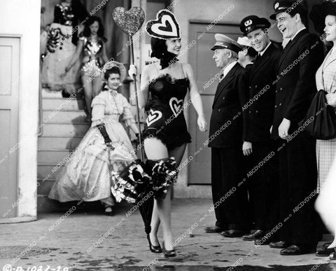 crp-15018 1944 Jane Lawrence, Ann Miller, Pat O'Malley, Arthur Lake, Lewis Wilson film Sailor's Holiday crp-15018