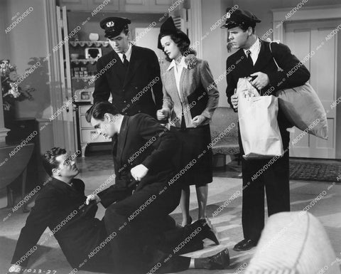 crp-15030 1944 Lewis Wilson, Jane Lawrence, Edmund MacDonald, Arthur Lake, Bob Haymes film Sailor's Holiday crp-15030