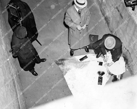 crp-15189 1938 dead body of Norma De Marco from 12th story window murder or suicide to be detrmined crp-15189