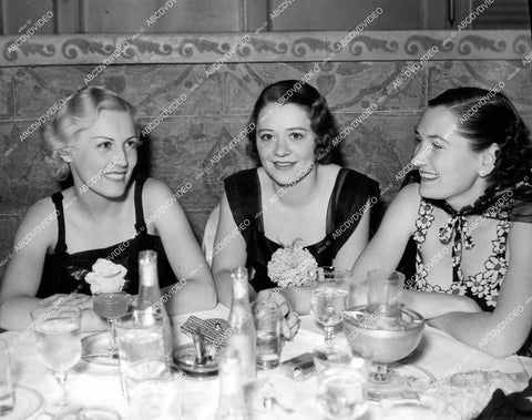 crp-15276 1935 music maestro conductors wives Mrs Freddy Martin, Jimmy Grier, Don Bestor crp-15276