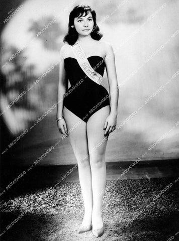 crp-15304 1959 beautiful in swimsuit Miss Turkey Ezel Olcay crp-15304