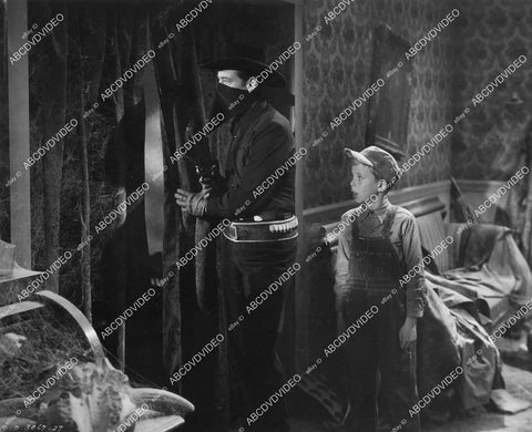 crp-01532 1949 Tommy Ivo, Charles Starrett Durango Kid film Horsemen of the Sierras crp-01532
