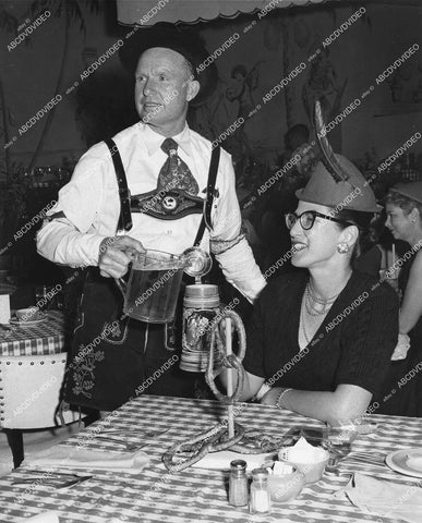 crp-15336 1950's Tex Kidwell & Judi Klindt at Mirador Hotel Palm Springsw cool Beer Steins crp-15336