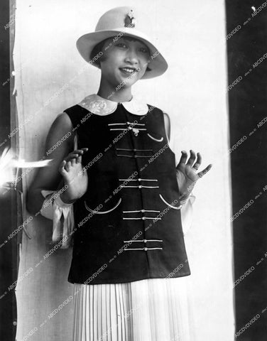 crp-15350 1920's pretty Chinese flapper girl crp-15350