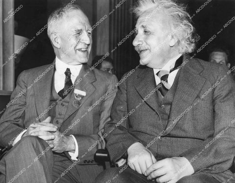 crp-15419 1940 professor Albert Einstein and Lyman J Briggs at Scientific Congress crp-15419