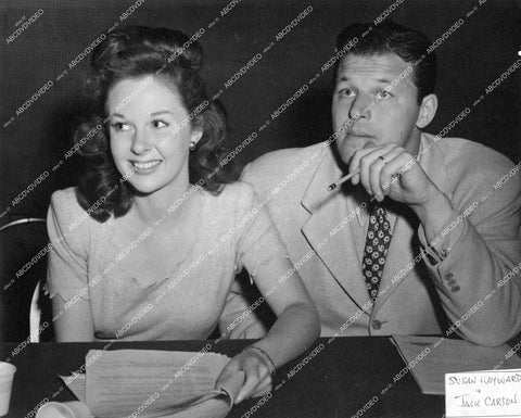 crp-15432 1944 Susan Hayward, Jack Carson for AFRS Armed Forces Radio Service crp-15432