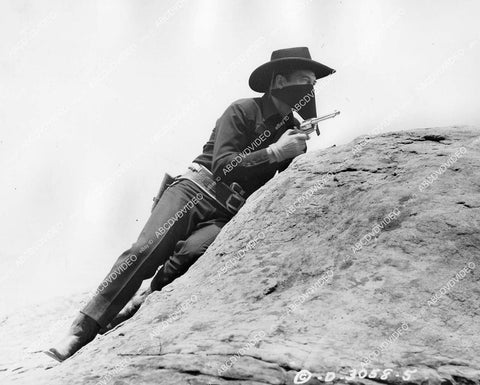 crp-01544 1948 Charles Starrett as the Durango Kid film El Dorado Pass crp-01544