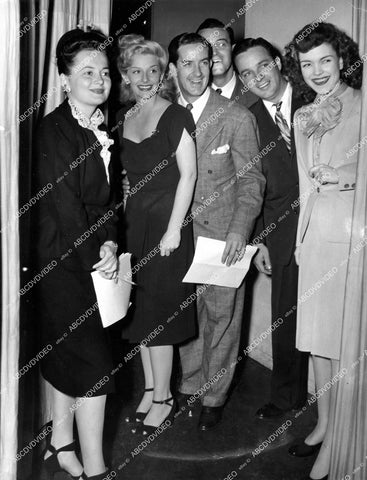 crp-15450 1944 Olivia de Havilland, Merry Macs singing group, Bob Crosby, Ella Mae Morse for AFRS Armed Forces Radio Service crp-15450