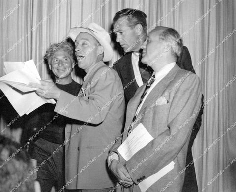 crp-15506 1944 Harpo Marx, Bing Crosby, Gary Cooper, Jack Benny for AFRS Armed Forces Radio Service crp-15506