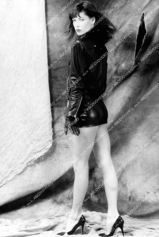 crp-15566 1980's some babe in short leather skirt & high heels foreign film Dirty Diana crp-15566
