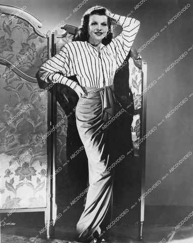crp-15588 1944 Betty Field models new fashion for upcoming year crp-15588