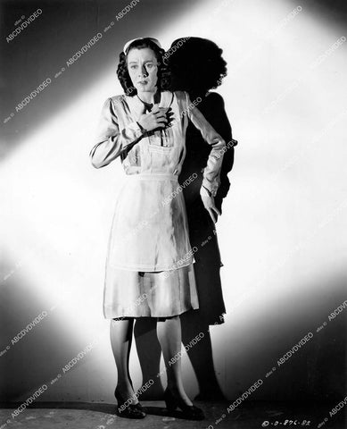 crp-15612 1947 Mary Field costume wardrobe portrait in nurse outfit film The Corpse Came C.O.D. crp-15612