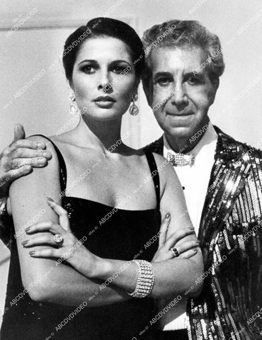 crp-15615 1982 Cristina Ferrare w fashion designer Mr Blackwell TV Matt Houston crp-15615