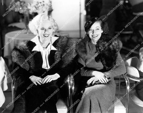 crp-15677 1935 Mary Dees, Dona La Barr extras on set film Champagne for Breakfast crp-15677