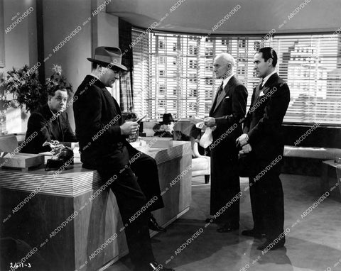 crp-15710 1939 Alan Dinehart, Paul Guilfoyle, William Pawley, Theodore Rand, John Dilson Crime Does Not Pay short subject film Money to Loan crp-15710