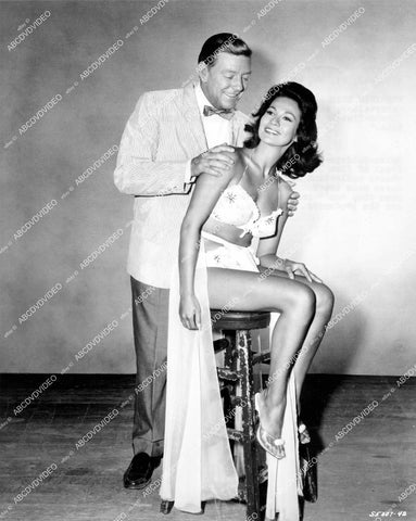 crp-15727 1963 Paul Langton & beautiful Barbara Luna film Dime with a Halo crp-15727
