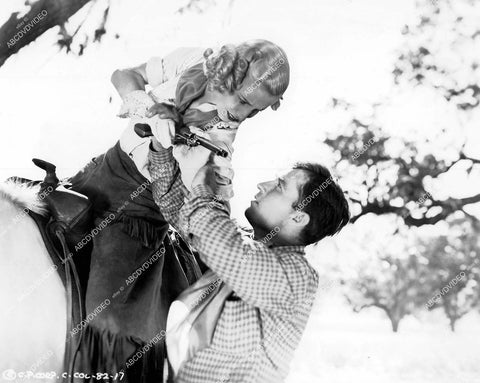 crp-15741 1936 Bert Dillard, Marian Weldon film Dodge City Trail crp-15741