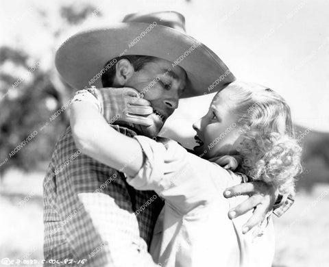 crp-15743 1936 Bert Dillard, Marian Weldon film Dodge City Trail crp-15743