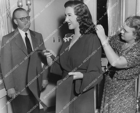 crp-01601 1941 Roy Del Ruth, Rise Stevens behind the scenes MGM film The Chocolate Soldier crp-01601
