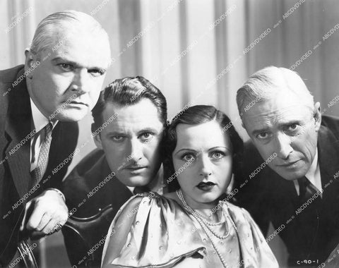 crp-16129 1935 Charles Wilson, Samuel S Hinds, Alden Chase, Geneva Mitchell film Behind the Evidence crp-16129