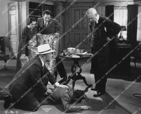 crp-16133 1935 Charles Wilson, Samuel S Hinds, Alden Chase, Geneva Mitchell film Behind the Evidence crp-16133