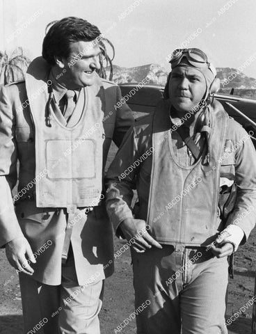 crp-01619 1977 Kenneth Mars, Jeff MacKay, TV Baa Baa Black Sheep Squadron crp-01619