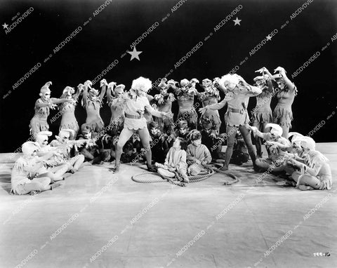 crp-16232 1934 chorus girls dancers MGM technicolor short subject film The Old Mill Stream (no IMDB) crp-16232
