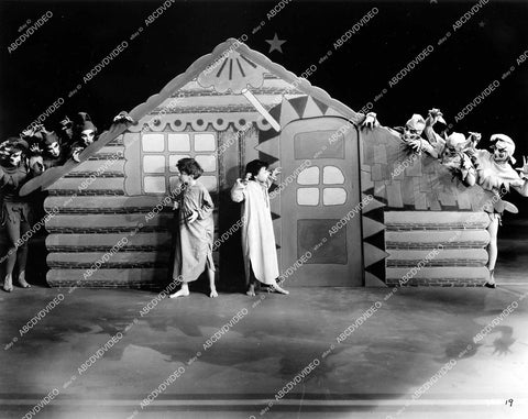 crp-16236 1934 chorus girls dancers MGM technicolor short subject film The Old Mill Stream (no IMDB) crp-16236