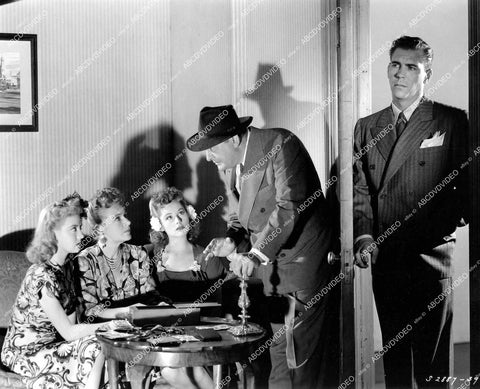 crp-16316 1944 Audrey Totter, Selena Royle, Dorothy Morris, Edward Arnold, Tom Trout film Main Street After Dark crp-16316