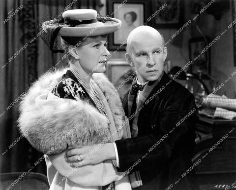 crp-16321 1944 Selena Royle, Hume Cronyn film Main Street After Dark crp-16321