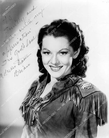 crp-16347 1980's Lorna Gray aka Adrian Booth portrait w genuine autograph crp-16347