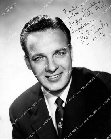 crp-16371 1950's music Bob Crosby portrait w genuine autograph crp-16371