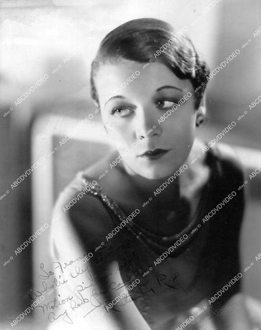 crp-16372 1930's beautiful Rita La Roy portrait w genuine autograph crp-16372