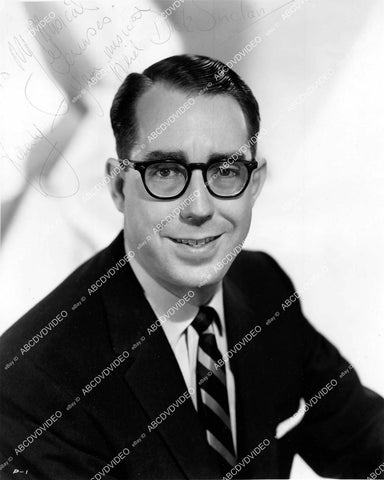 crp-16375 1955 Dick Sinclair portrait w genuine autograph TV The Polka Parade crp-16375