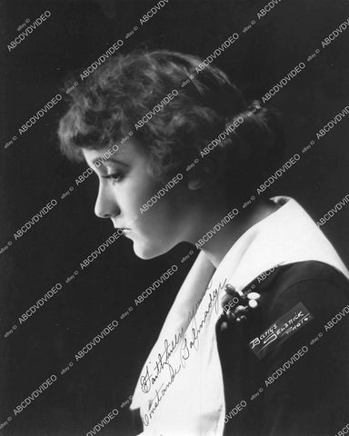 crp-16382 circa 1922 silent film star Constance Talmadge portrait w genuine autograph crp-16382