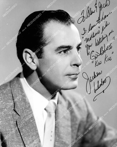 crp-16393 1950 Jackson Wheeler portrait w genuine autograph crp-16393