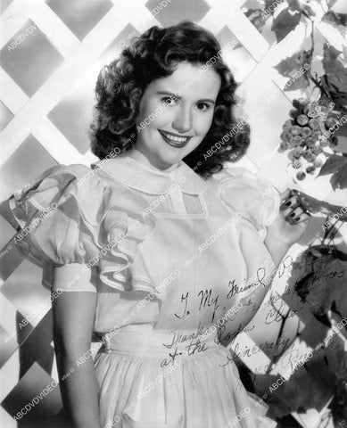 crp-16415 1944 pretty Joyce Reynolds portrait w genuine autograph crp-16415
