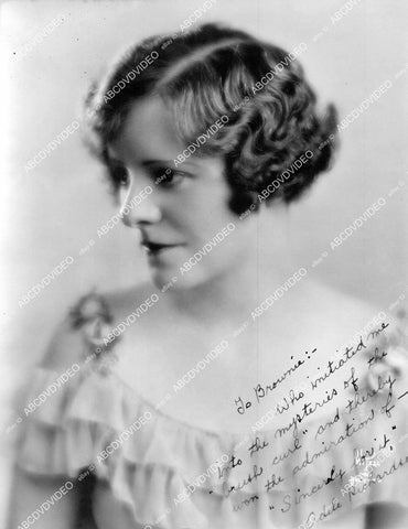 crp-16416 circa 1925 Adele Richardson portrait w genuine autograph crp-16416